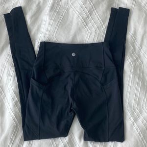High waisted Black lululemon leggings NWOT